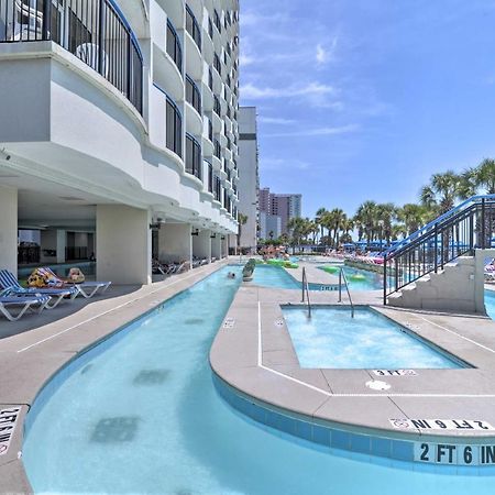 Airy Oceanfront Myrtle Beach Condo With Balcony Exterior photo