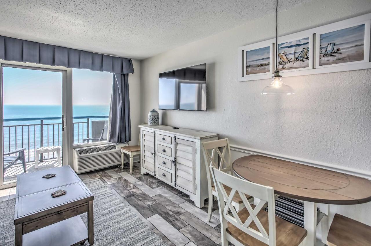 Airy Oceanfront Myrtle Beach Condo With Balcony Exterior photo