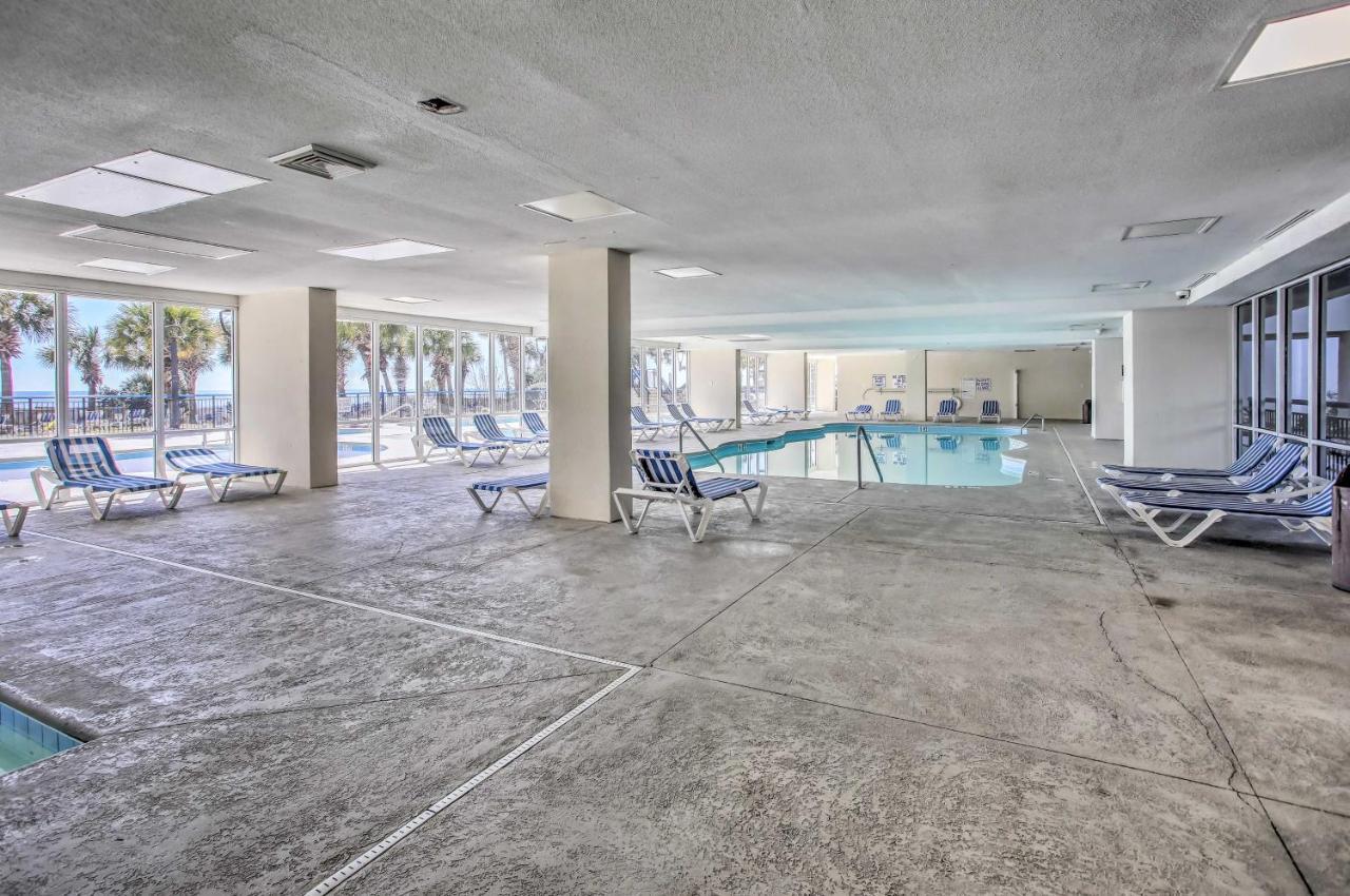 Airy Oceanfront Myrtle Beach Condo With Balcony Exterior photo