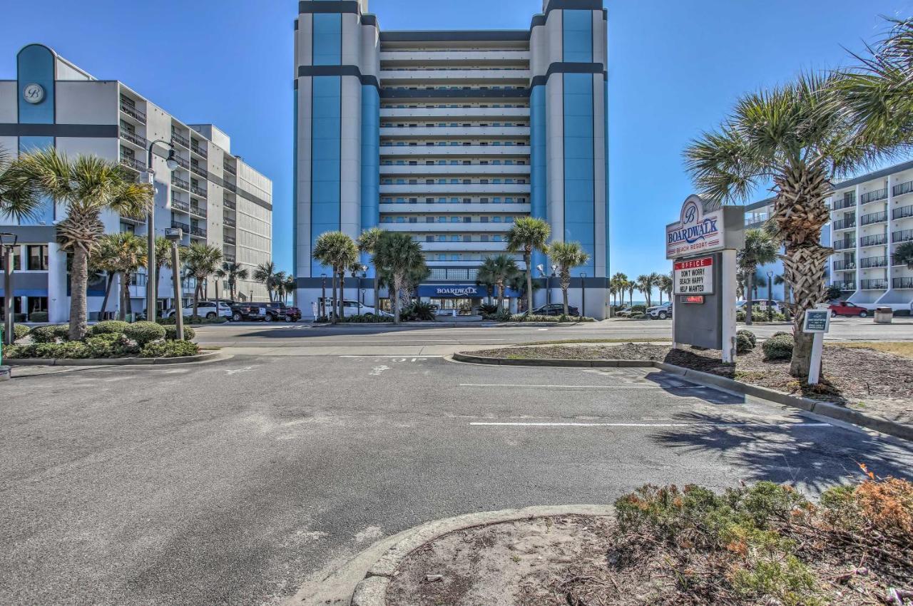 Airy Oceanfront Myrtle Beach Condo With Balcony Exterior photo